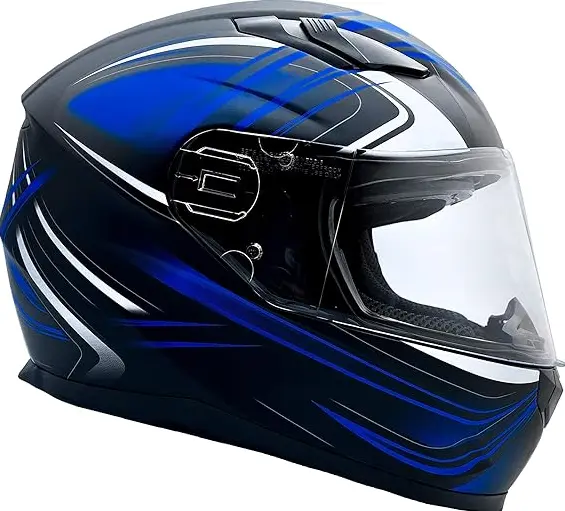 Typhoon TH158 Modular Snowmobile Helmet